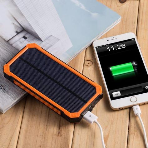 The best dads deserve only the best gifts! This #Father'sDay bring your dad into the clean energy future with these amazing new products. Solar Powered Phone Charger, Iphone Bluetooth, Solar Charger Portable, Cell Phone Service, Panel Solar, Solar Power Bank, Best Cell Phone, Cell Phone Charger, Solar Charger