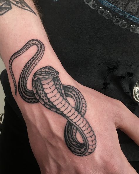 Image may contain: one or more people and closeup Snake Tattoos Hands Men, Male Snake Tattoo, Men’s Snake Arm Tattoo, Black Snake Tattoo Forearm, Men’s Snake Tattoo On Arm, Bholenath Tattoo, Trishul Tattoo Designs, Trishul Tattoo, Snake Tattoo Design