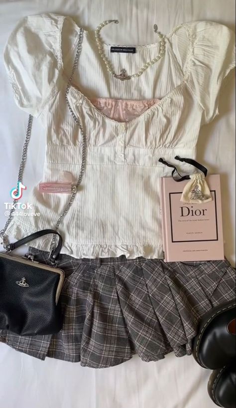 Coquette Americana, Really Cute Outfits, Girly Outfits, Dream Clothes, Aesthetic Outfits, Outfits Casuales, Cute Casual Outfits, Cute Fashion, Everyday Outfits