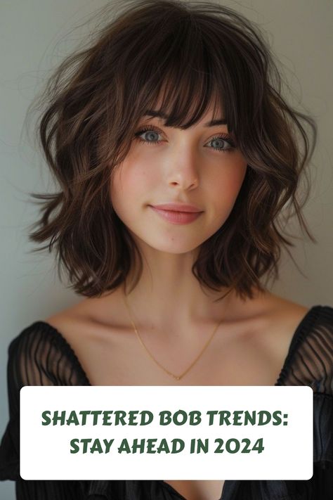 Stay ahead of the curve with shattered bob trends. Explore the haircut that's defining style in 2024 and make a bold statement. #ShortHair Haircuts Wavy Hair, Best Haircuts Women, Haircuts Wavy, Shattered Bob, Best Short Hair, Haircuts Women, The Haircut, Latest Haircuts, Best Haircuts