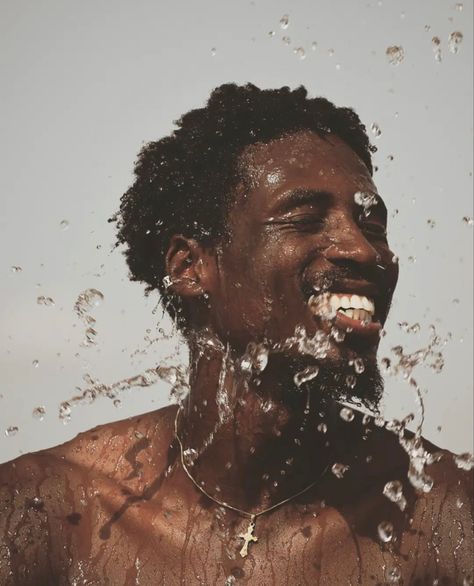 Gl Story, Mens Mental, Male Posing, Photography References, African Vibes, Men Shower, Happy Black, Soft Life, Men Photoshoot