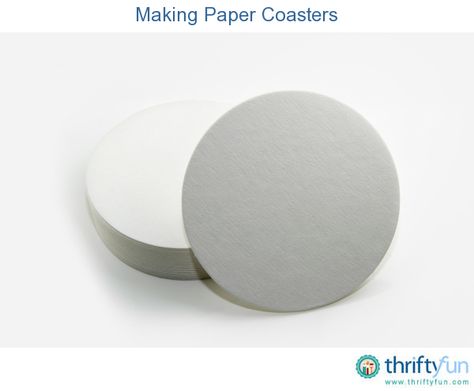 This is a guide about making paper coasters. With the proper waterproofing layer you can make paper coasters for any occasion. Make Coasters, Paper Coasters, Absorbent Coasters, How To Make Coasters, Making Paper, Make Paper, Paper Coaster, Craft Patterns, How To Make Paper