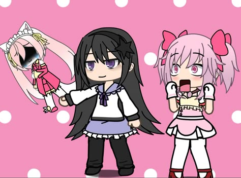 This is so silly Madoka Magica Silly, 4 Besties, Madoka Magica Mami, Vocaloid Characters, So Silly, Mahō Shōjo, Kawaii Core, Having No Friends, Puella Magi