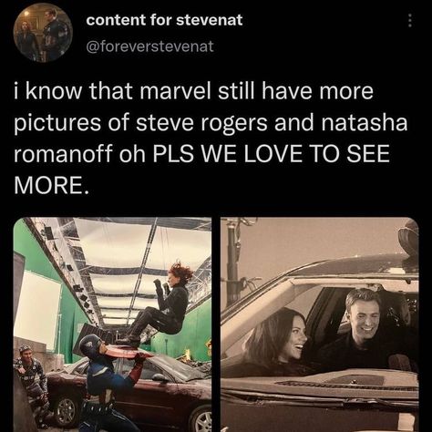 Nat And Steve Fanart, Romanogers Fanart Cute, Romanogers Fanart, Nat And Steve, Steve Fanart, Black Widow Avengers, Marvel Fanart, Marvel Facts, Board Aesthetic