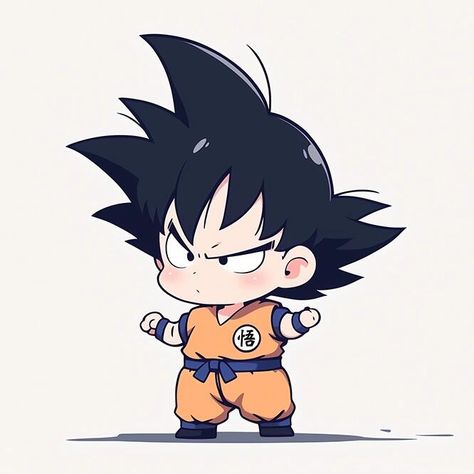 Chibi Goku, Db Z, Anime Dragon Ball, Anime Chibi, Dragon Ball Z, Hard Rock, Dragon Ball, Art Reference, Anime Art