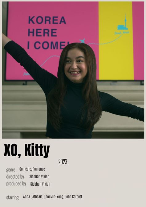 Xo Kitty Poster, John Corbett, Xo Kitty, Polaroid Poster, Poster Series, Romance, Kitty, Film, Quick Saves