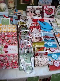 Stampin For Me: My Bazaar/Craft Fair Gift Tag Display, Christmas Lodge, Papercraft Ideas, Tiny Tags, Gift Cards Money, Bazaar Crafts, Bazaar Ideas, Mosaic Madness, Craft Fair Displays