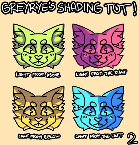 Cat Shading Tutorial, Art Tutorials Shading, Drawing Tips Animals, Cat Shading Drawing, Cat References Drawing, How To Draw Warrior Cats Tutorials, Warrior Cats Tutorial, How To Draw Shading, Warrior Cats Art Tutorial