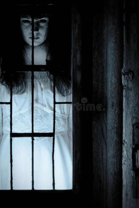 Portrait of mysterious woman in white dress. Horror scene of a scary woman , #Sponsored, #woman, #white, #Portrait, #mysterious, #scene #ad Scary Woman, Photo Zen, Demon Pictures, Horror Scene, Demon Face, Cracked Wallpaper, House Of The Rising Sun, Zen Moments, Photography Backdrop Stand