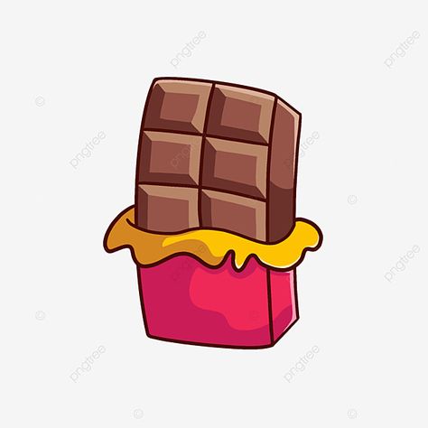 Chocolate Cartoon Cute, Chocolate Character, Bar Clipart, Cartoon Chocolate, Chocolate Illustration, Chocolate Clipart, Candy Cartoon, Chocolate Png, Cartoon Candy