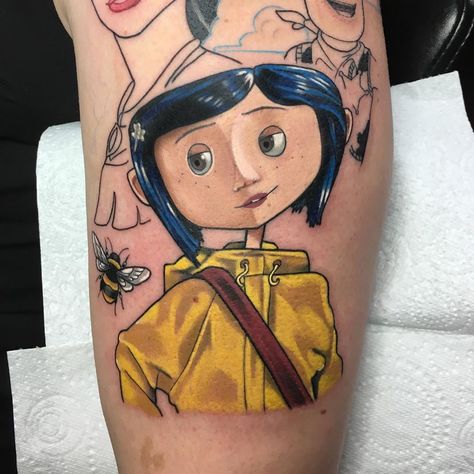 Coraline Tattoo, Coraline, Tattoos, Instagram