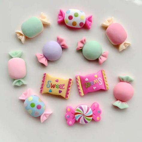 Look what I found on AliExpress Hand Art Kids, Clay Crafts For Kids, Clay Magnets, Book Diy, Tanah Liat, Clay Diy Projects, Clay Crafts Air Dry, Food Diy, Cute Polymer Clay