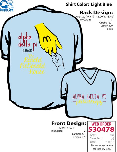 Adpi Philanthropy, Adpi Shirts, Philanthropy Events, Recruitment Themes, Philanthropy Shirts, Graphic Cow, Ronald Mcdonald House Charities, Recruitment Shirts, Recruitment Outfits