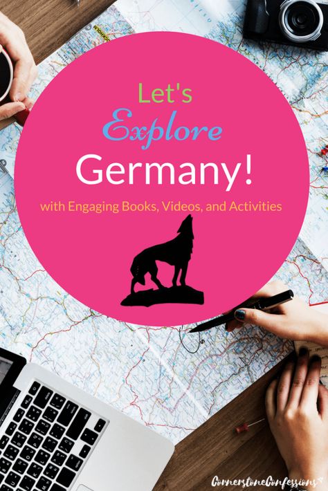 Germany For Kids, Kindergarten Pictures, Audio Books For Kids, Trip To Germany, Country Study, Video Book, Free Kids Books, Geography For Kids, Country Studies