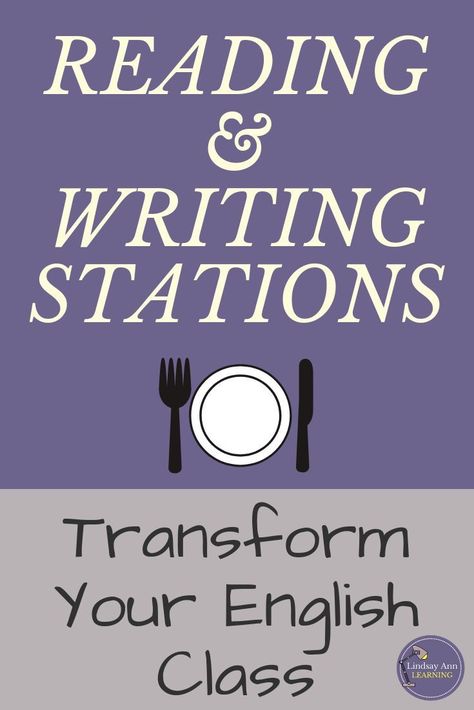 Middle School Reading Strategies, Reading Activities For Middle School, Fun Reading Activities, Reading School, Reading Stations, Writing Station, Middle School Writing, Learning Stations, Middle School Language Arts