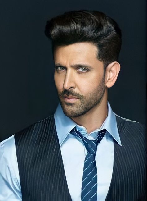 Hritik Raushan, Hrithik Roshan Hairstyle, Indian Bollywood Actors, Patchy Beard, Kids Dress Boys, Beard Hairstyle, Indian Men Fashion, Celebrity Caricatures, Cool Hairstyles For Men