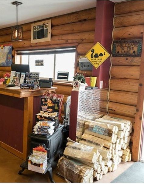 Campground Store Ideas, Campground Business, Campground Ideas, Camp Store, Camp Ground, Lake Monsters, Park Ideas, Vbs 2024, Market Ideas