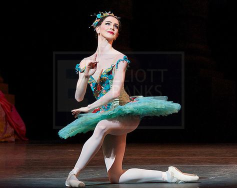 Olivia Cowley as the Fairy of the Crystal Fountain in the Royal Ballet's Sleeping Beauty. Photo by Elliott Franks Akane Takada, Ballet Sleeping Beauty, Crystal Fountain, Sleeping Beauty Ballet, Ballet Stuff, Ballet Images, The Royal Ballet, Olivia Grace, Ballet Performances