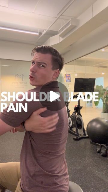 Shoulder Blade Exercises, Clicking Shoulder, How To Stretch Shoulder Blades, How To Release Tension In Shoulders, Stretch Between Shoulder Blades, Pain Between Shoulder Blades, Shoulder Blade Stretch, Levator Scapulae Stretch, Shoulder Impingement Exercises Physical Therapy