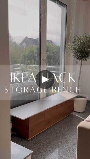 Ikea Bench Hack, Ikea Bench, Ikea Hack Storage, Condo Interior Design, Ikea Finds, Ikea Pax Wardrobe, Condo Interior, Home Design Diy, Diy Ikea Hacks