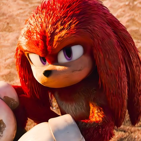 Sonic Movie Knuckles, Knuckles The Echidna Movie, Knuckles Sonic Movie, Knuckles Pfp, Knuckles Movie, Movie Knuckles, Knuckles Sonic, Movie Sonic, Movie Icon