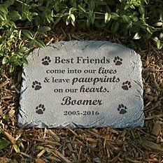 Pet Memorial Garden, Memorial Markers, Memorial Garden Stones, Pet Grave Markers, Pet Memorial Stones, Dog Heaven, Dog Memorial Gift, Garden Markers, Memorial Stones