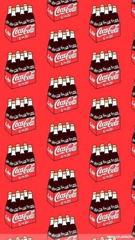 Wallpaper Background Coca cola Coca Cola Wallpaper, Cute Food Wallpaper, Coke Cola, Wallpaper Android, Food Wallpaper, Wallpaper Image, Coca Cola Vintage, Cute Patterns Wallpaper, Pretty Wallpaper Iphone