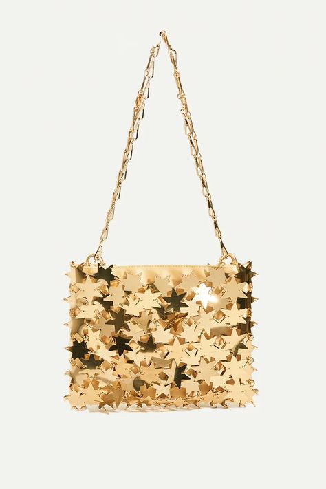 Paco Rabanne Bag, Star Bag, Tiny Star, Metal Stars, Designer Shoulder Bags, Paco Rabanne, Luxury Beauty, French Fashion, Pouch Bag