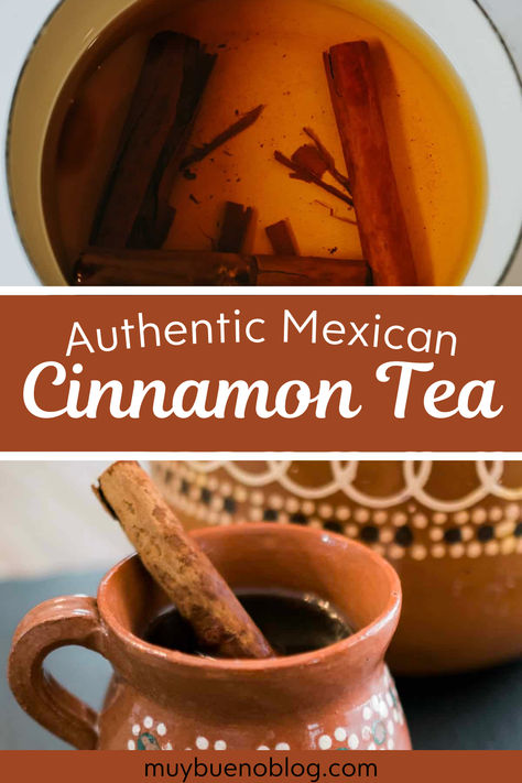 This warm and cozy Cinnamon Tea recipe was a favorite holistic remedy for both of my grandmas. Learn how to make Té de Canela the authentic Mexican way and reap all the delicious benefits! Cinnamon Spice Tea Recipe, Diy Cinnamon Tea, Mexican Cinnamon Tea, Cozy Tea Recipes, Hot Cinnamon Tea, How To Make Cinnamon Tea, Canela Tea Mexican, Sugar Free Russian Tea Recipe, Mexican Hot Drinks