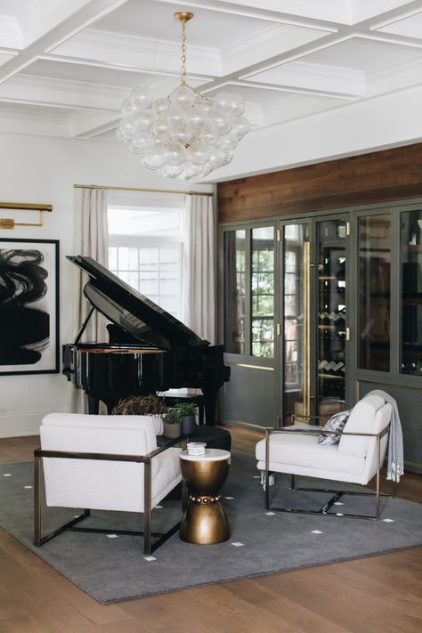 Grand Piano Decor, Grand Piano Living Room, Piano Room Design, Grand Piano Room, Piano Room Decor, Piano Living Rooms, Piano Lounge, Piano Decor, Instagram Call