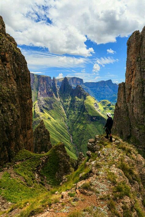 Drankensberg mountains in South Africa Drakensberg Mountains, South Africa Safari, Africa Do Sul, Les Continents, South Africa Travel, Africa Safari, Victoria Falls, Kruger National Park, Southern Africa