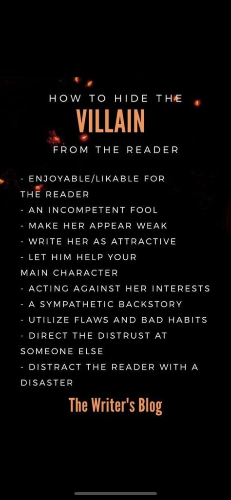 Villain Main Character, How To Disguise Yourself, Writing Horror, Best Villains, Book Writing Inspiration, Book Writing, Name Writing, Fiction Writing, Story Writing