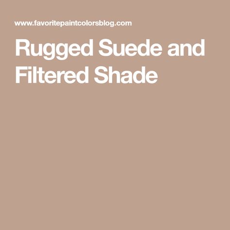 Rugged Suede and Filtered Shade Rugged Suede Paint Color, Dark Gray Paint Colors, Suede Paint, Light Grey Paint Colors, Dark Grey Paint, Light Gray Paint, Gray Paint, Grey Paint Colors, Paint Color