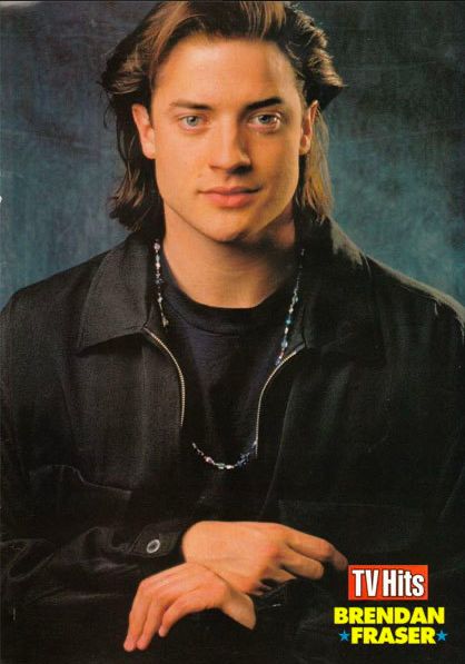 Brendan Fraser 90s, Brandon Fraser, Olivia De Havilland, Brendan Fraser, Vintage Tv, Cute Celebrities, Man Crush, Good Looking Men, Pretty Men