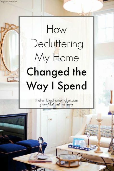 Decluttering has changed more than just the look of my home…it’s also saved me money by changing my spending habits! Office Desk Organization, One Bedroom House, Declutter Home, Decluttering Ideas, Declutter Challenge, Diy Rangement, Decluttering Tips, How To Declutter, Declutter Your Life