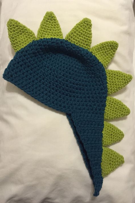 Crochet Dinosaur Hat Pattern Free, Dino Beanie, Crochet Dinosaur Hat, Crochet Dino, Crochet Character Hats, Dinosaur Hat, Crochet Baby Beanie, Advanced Crochet, Crochet Dinosaur