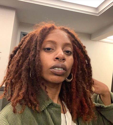 Feminine Urge, Beautiful Dreadlocks, Short Locs Hairstyles, Dreadlock Hairstyles, Hair Crush, Locs Hairstyles, Ginger Hair, Afro Hairstyles, Black Girls Hairstyles