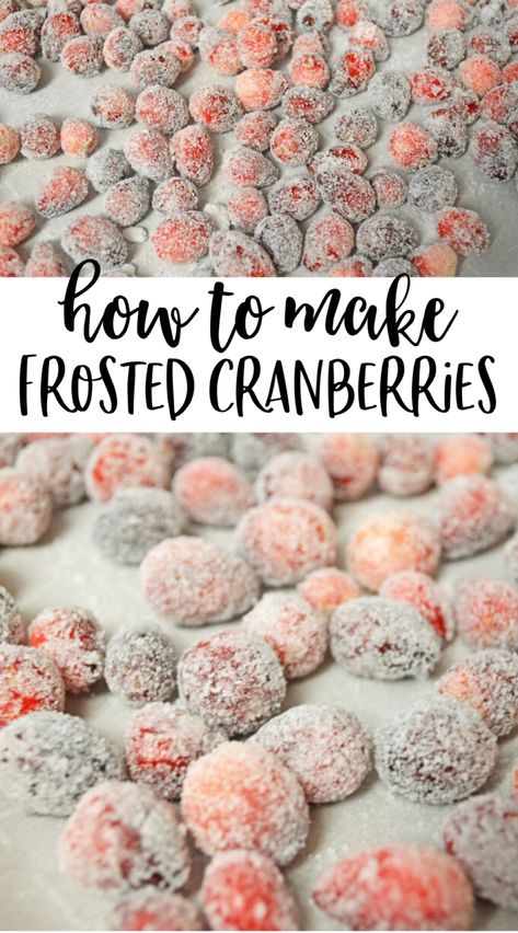 Frosted Cranberries, Festive Cakes, Frosted Cranberry, Cranberry Vodka, Recipe List, Sugared Cranberries, Holiday Brunch, Frozen Cranberries, Cranberry Recipes