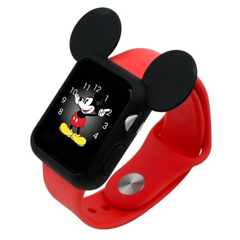 Image Disney Characters Mickey Mouse, Apple Watch 42mm, New Apple Watch, Mickey Y Minnie, Apple Watch Case, Apple Watch Accessories, Mickey Mouse Ears, Apple Watch 38mm, Apple Watch Series 1