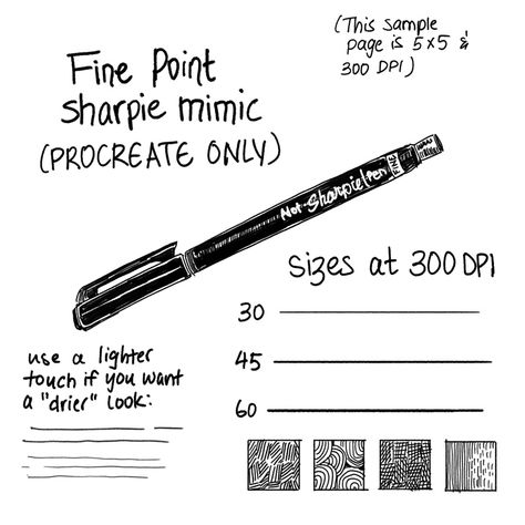 sharpie fine pen mimic for your comics (procreate only!) - Wendy's Ko-fi Shop - Ko-fi ❤️ Where creators get support from fans through donations, memberships, shop sales and more! The original 'Buy Me a Coffee' Page. Procreate Ink Brushes, Best Brush Pens, Clip Studio Paint Brushes, Family Portrait Drawing, Ibispaint Brushes, Procreate Tips, Best Procreate Brushes, Procreate Ipad Tutorials, Skin Paint