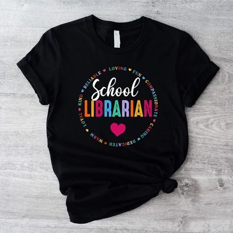 Librarian Tshirt - Etsy