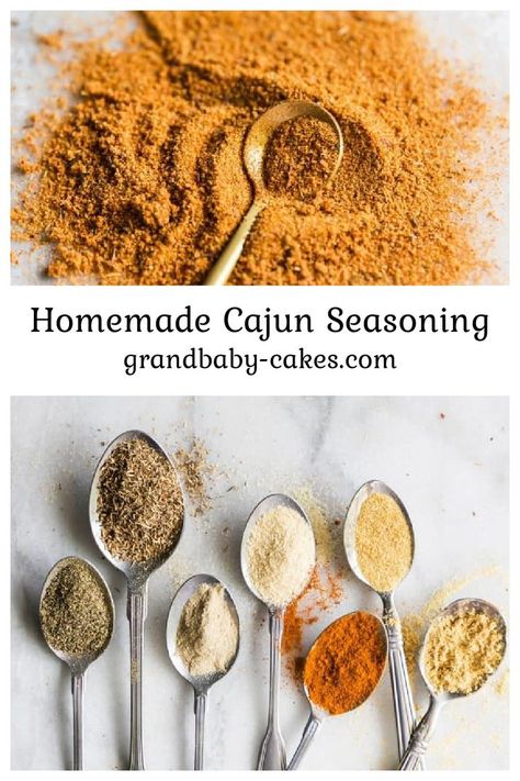 Soul Food Seasoning, Cajun Seasoning Recipe, Food Seasoning, Homemade Cajun Seasoning, Seasoning And Spice, Seasoning Recipe, Homemade Seasonings, Cajun Recipes, Cajun Seasoning