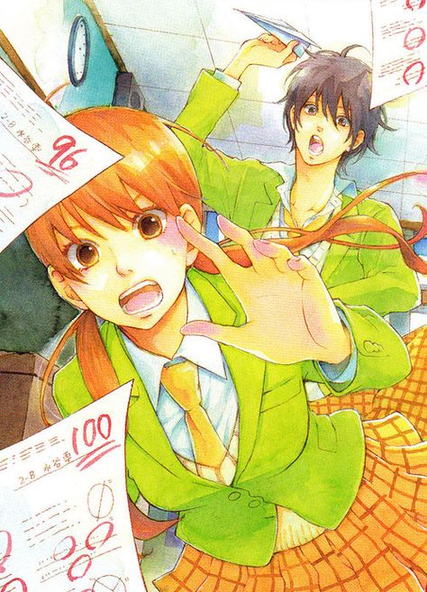 Tonari no Kaibutsu-kun | Shizuku & Haru My Little Monster, Green, Anime