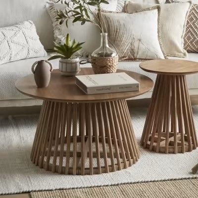 Unique Coffee Table Design, Stylish Living Room Furniture, Mango Wood Coffee Table, Unique Side Table, Chic Coffee Table, Wood Accent Table, Stylish Coffee Table, Unique Coffee Table, Coffee Table Styling