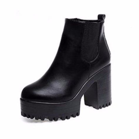 Sepatu Pump, Heel Platforms, Motorcycle Shoes, Chunky Heel Booties, Womens Waterproof Boots, Boots Platform, Zipper Boots, High Heel Boots Ankle, Snow Boots Women