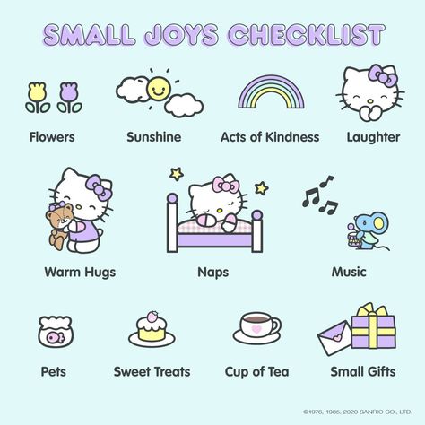 Kitty Tips, Pet Regression, Small Joys, Self Care Bullet Journal, Cute Messages, Hello Kitty Pictures, Warm Hug, Cat Health, Self Care Activities