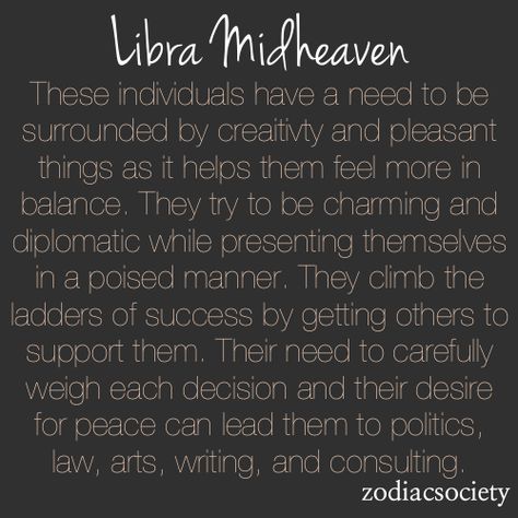 Libra Midheaven / Libra Careers Libra Midheaven, Libra Career, Virgo Libra Cusp, October Libra, Libra Personality, Libra Astrology, All About Libra, Libra Life, Libra Quotes Zodiac