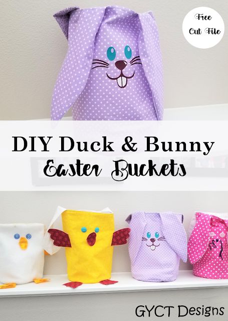 How to sew an bunny Easter bucket and a duck Easter bucket Easter Basket Pattern, Bunny Easter Basket, Easter Buckets, Easter Bunny Basket, Performance Marketing, Basket Pattern, Bunny Basket, Free Pdf Sewing Patterns, Easter Projects