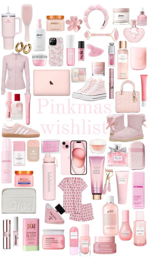 Christmas List Ideas Skincare, Cute Girly Christmas Gifts, Christmas Girly Gifts, Christmas Wishlist Baddie, Ultimate Christmas Wishlist, Girly Wishlist Gift Ideas, Christmas Wish List For Teens, Girly Christmas Gifts Cheap, Christmas List Y2k