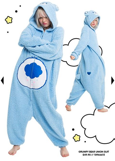 Care Bears Merchandise & Jewelry | Hot Topic Care Bear Collection, Care Bear Onesie, Cute Pjs, Bear Costume, Bear Outfits, Cute Pajamas, Home Decor Gifts, Care Bear, Swaggy Outfits